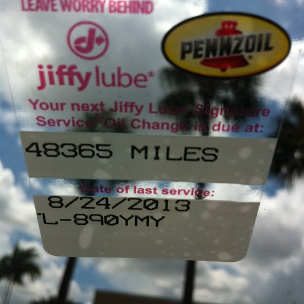 Jiffy Lube 6696 NW 186th St