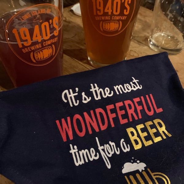 Photo taken at 1940&#39;s Brewing Company by Maria S. on 3/7/2019