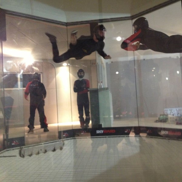 Photo taken at Skyward Indoor Skydiving by Leia N. on 12/11/2013