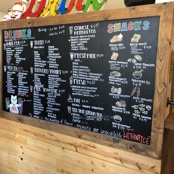 Tea Bar Sugar House Salt Lake City Ut