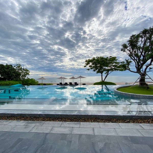9/26/2020 tarihinde Kamol C.ziyaretçi tarafından Baba Beach Club Hua Hin Luxury Hotel'de çekilen fotoğraf