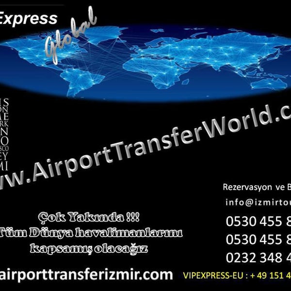VIPEXPRESS Çok yakında dünyanın birçok havalimanında
