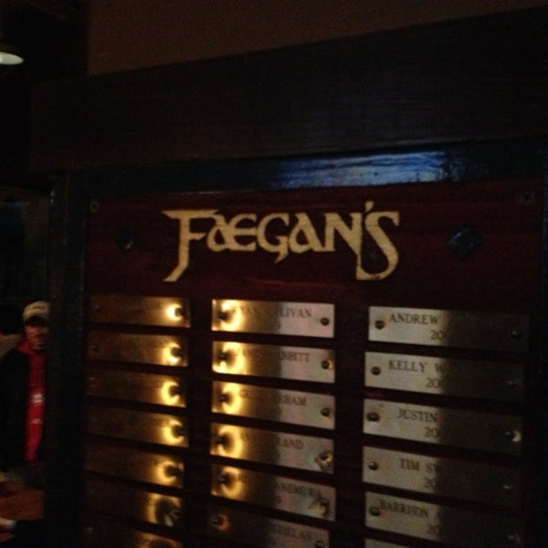 Photo taken at Faegan&#39;s Cafe &amp; Pub by Andrew H. on 2/28/2013