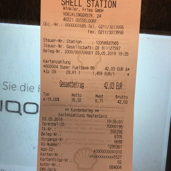 Photos At Shell Gas Station In Dusseldorf