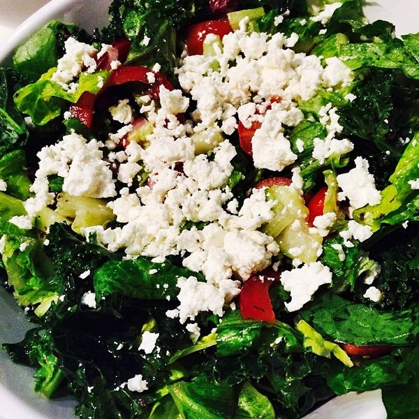 Photo taken at Salad Wheel by Salad W. on 3/29/2014