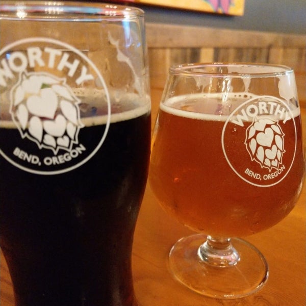 Photo taken at Worthy Brewing Company by Bob S. on 9/27/2019