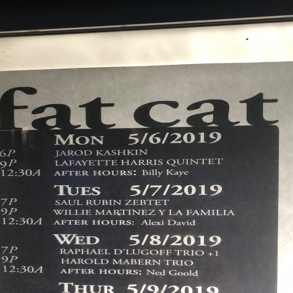 5/8/2019 tarihinde Willie M.ziyaretçi tarafından Fat Cat'de çekilen fotoğraf