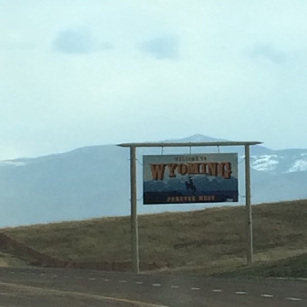 Photo taken at Wyoming/Montana Border by Nana on 3/16/2016