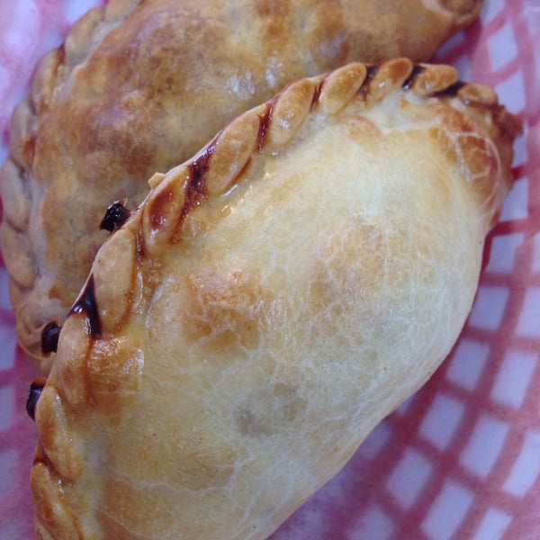 They empanadas are so good!! They have beef and chicken. I love them both!