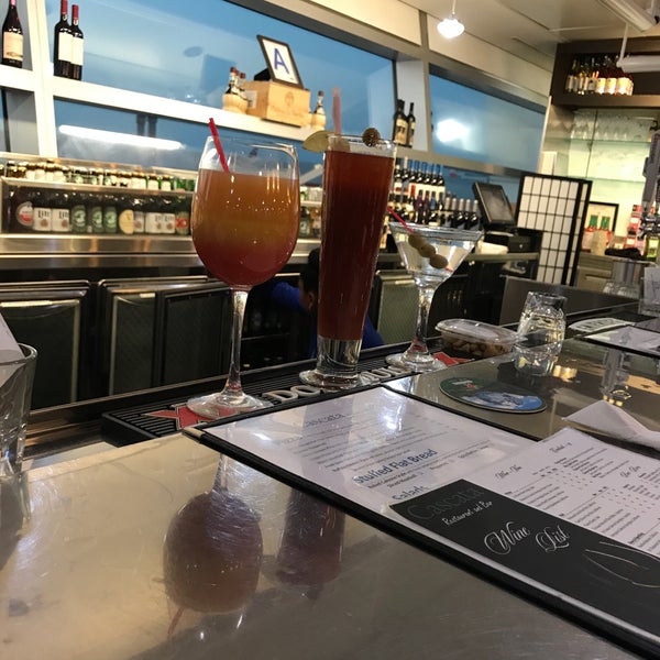 Photo taken at Cascata Restaurant &amp; Bar by Sam F. on 9/3/2018