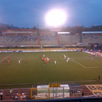 Photo taken at Estadio Cementos Progreso by Javier d. on 5/5/2013