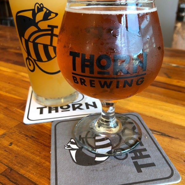 Photo taken at Thorn Street Brewery by Rodney K. on 3/17/2019