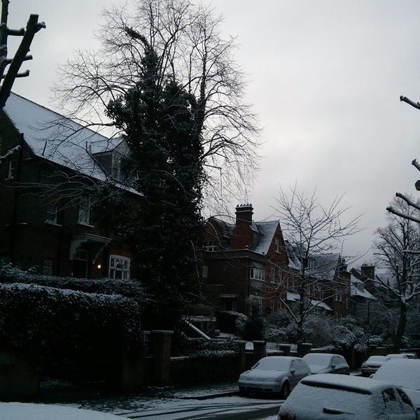 Photo taken at Hampstead High Street by Vincenzo R. on 2/3/2015