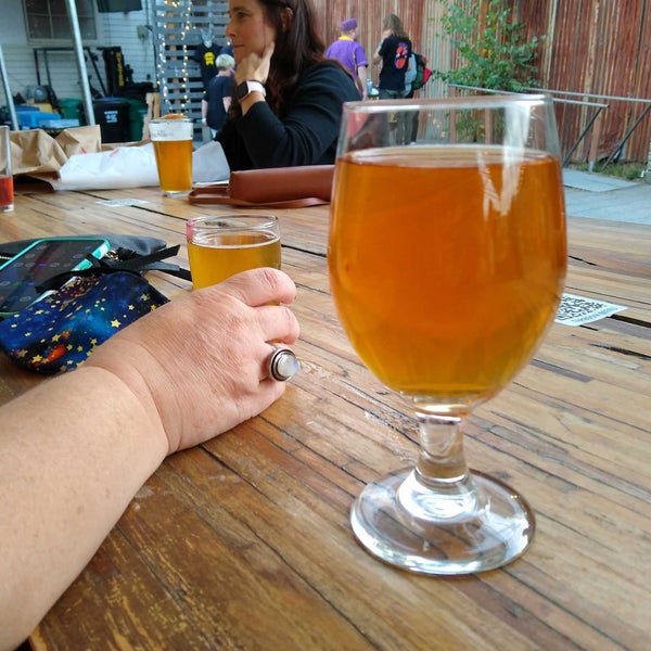 Photo taken at Peddler Brewing Company by Dave L. on 9/4/2021