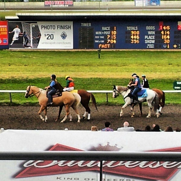 Photo taken at Hastings Racecourse by Shazzi B. on 7/28/2012