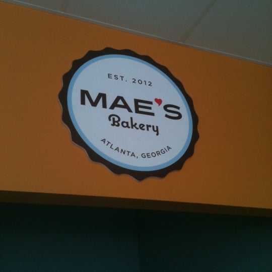 Photo taken at Mae&#39;s Bakery by Heena H. on 8/23/2012