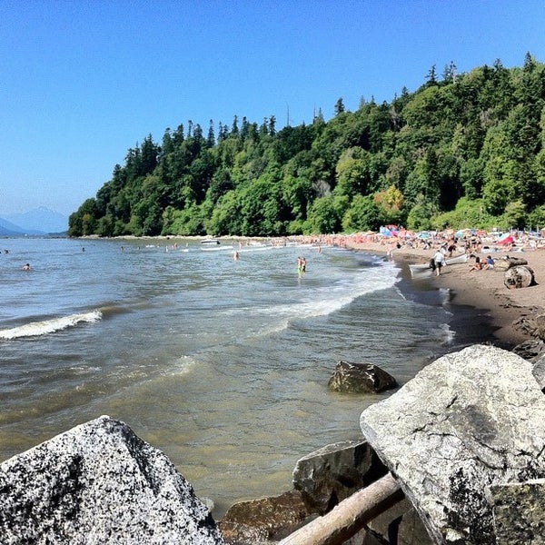 Beach in Vancouver, BC.