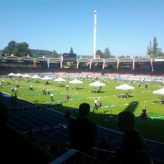 Foto tomada en Gugl - Stadion der Stadt Linz  por Thomas T. el 9/8/2012