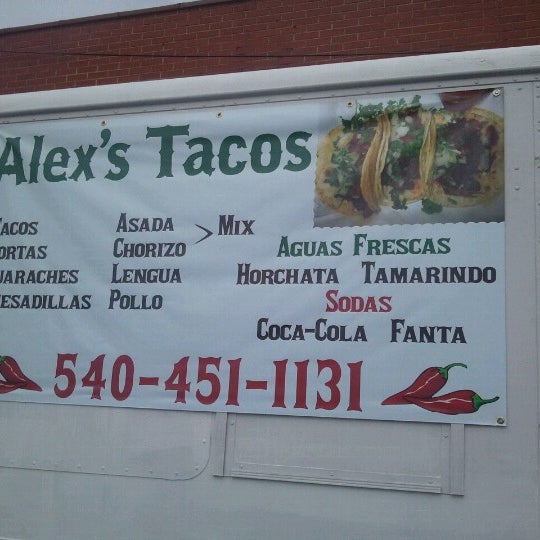 Alex's Tacos Waynesboro, VA