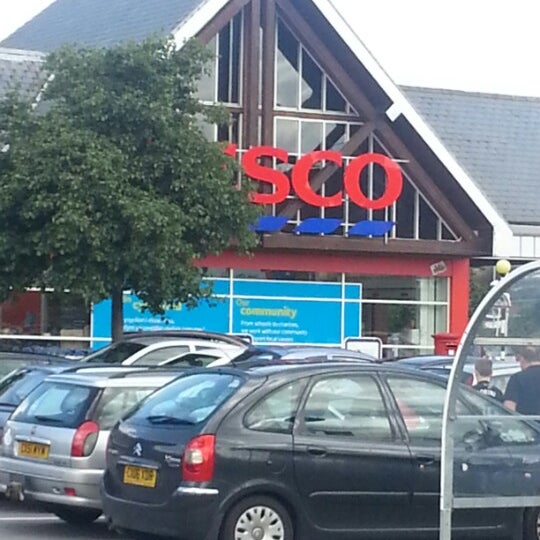 Tesco Supermarket in Llandudno Junction