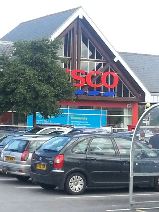 Tesco Supermarket In Llandudno Junction