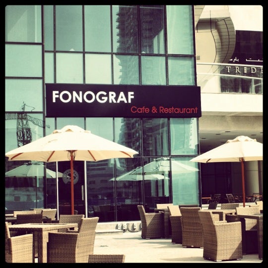 Photo taken at Fonograf Cafe &amp; Restaurant by Mohd A. on 8/17/2012