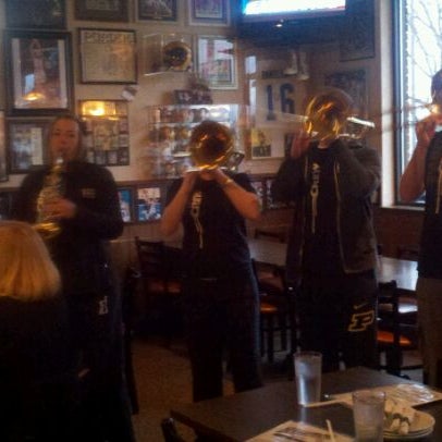 Photo taken at Bruno&#39;s Pizza and Big O&#39;s Sports Room by Tiffany S. on 2/4/2012