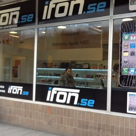 Photos A Ifon Magasin De Telephonie Mobile A Stockholm