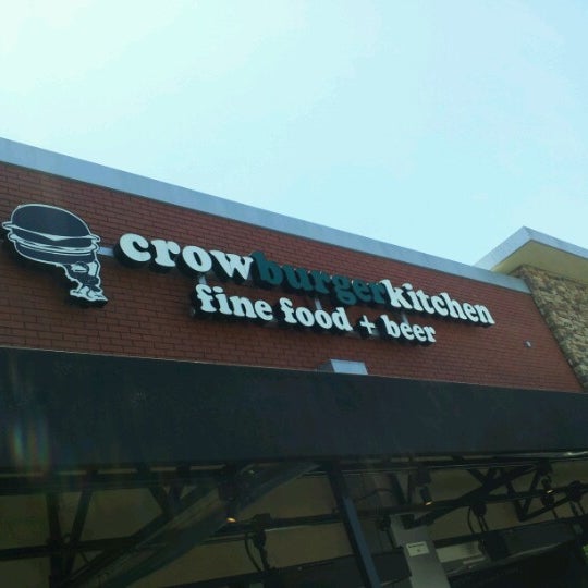 Photo taken at Crow Burger Kitchen by Beer S. on 7/1/2012