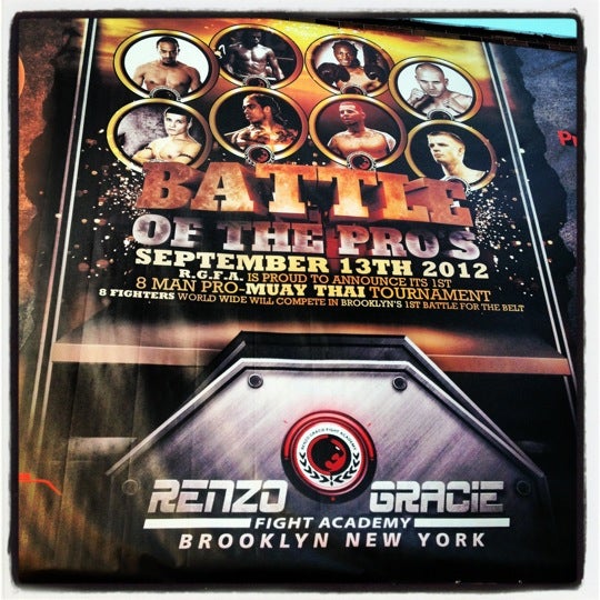 9/13/2012にGaudinessがRenzo Gracie Fight Academyで撮った写真