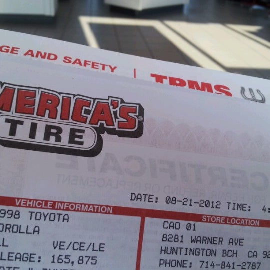America's Tire Automotive Repair Shop in Huntington Beach
