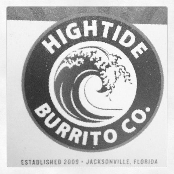 Снимок сделан в Hightide Burrito Co. пользователем Lauren V. 7/31/2012