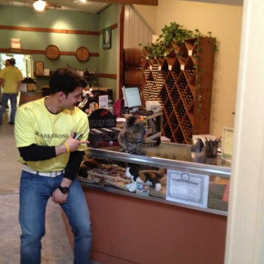 Photo taken at Knapp Winery &amp; Vineyard Restaurant by Morgan J. on 4/21/2012