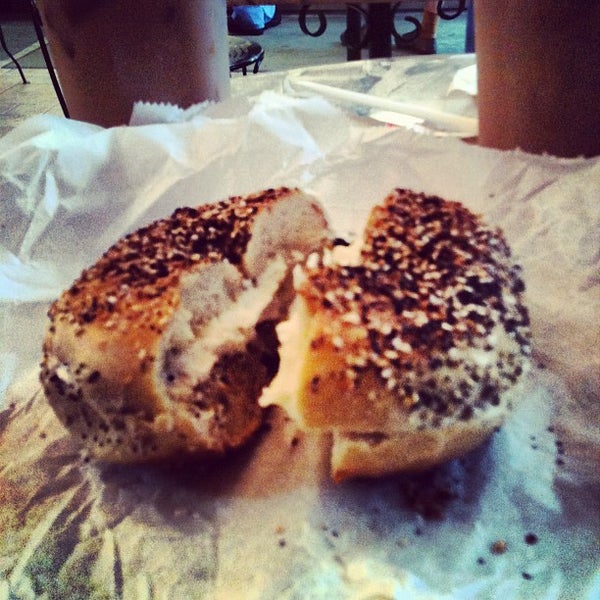Photo taken at Ess-a-Bagel by Nathan V. on 7/20/2012