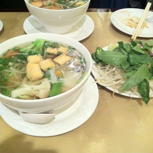 Photo taken at Lucky Corner Vietnamese Cuisine by Kim M. on 3/2/2012