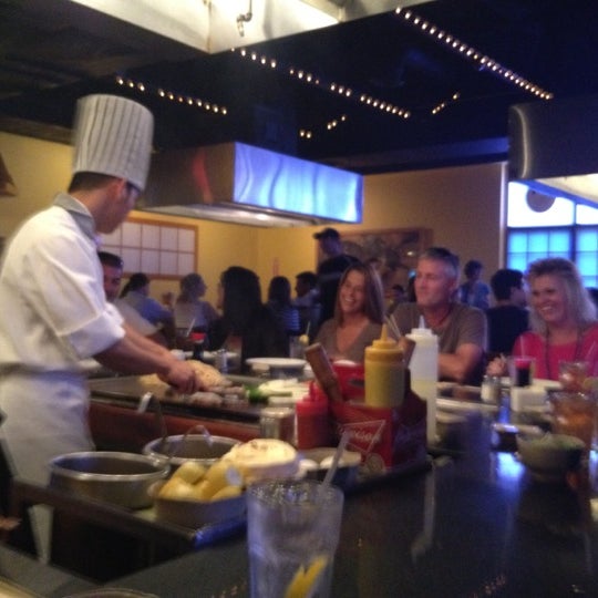 Photo taken at Kabuto Japanese Steakhouse and Sushi Bar by Eric F. on 4/21/2012
