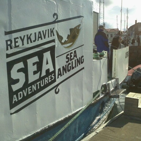8/26/2012 tarihinde Heiðar Þ.ziyaretçi tarafından Reykjavik Sea Adventures'de çekilen fotoğraf