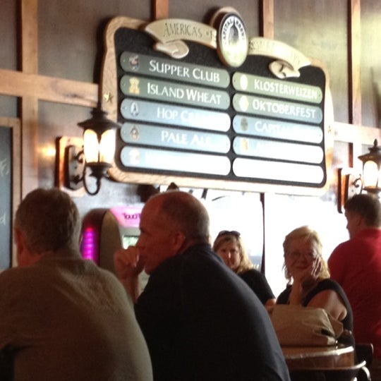 Photo taken at Wisconsin Brewing Tap Haus by Paul B. on 8/11/2012