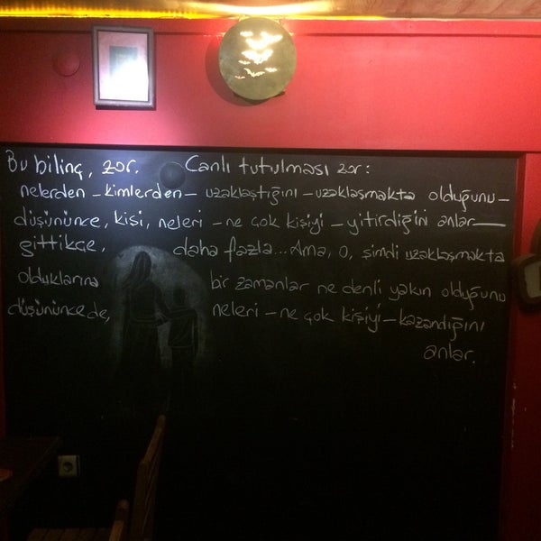 10/10/2018 tarihinde Iskender I.ziyaretçi tarafından Cinatı Cafe &amp; Bar'de çekilen fotoğraf