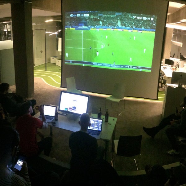 Photo taken at OneFootball HQ by Sebastien C. on 2/16/2016