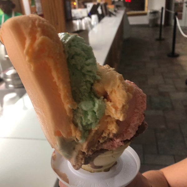 Photo taken at The Original Rainbow Cone by Sam L. on 7/3/2018