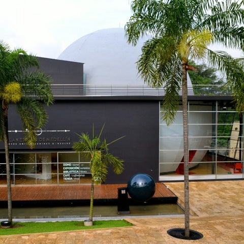Photo taken at Planetario de Medellín by Edward P. on 10/19/2012
