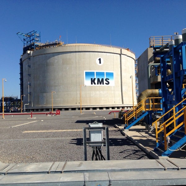 Planta Regasificadora de Gas Natural KMS Fábrica