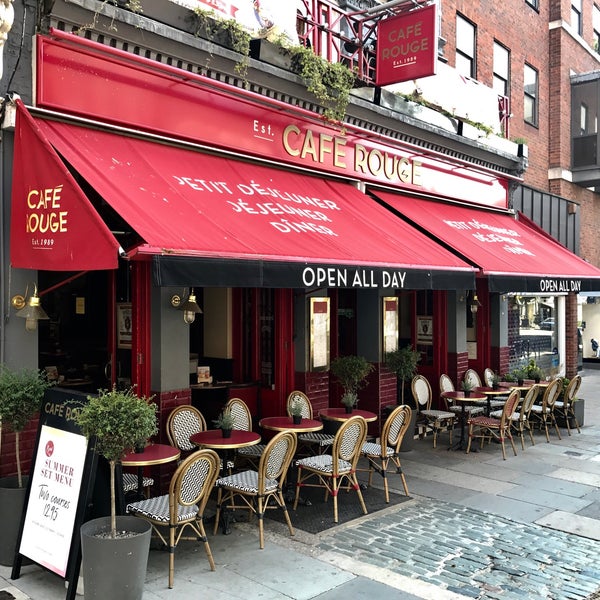 Café Rouge (Now Closed) - French Restaurant in Hampstead Town