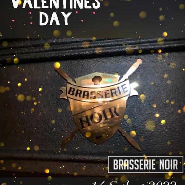 Foto tirada no(a) Brasserie Noir por Erdinc A. em 2/14/2022