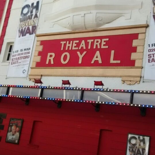 Photo taken at Theatre Royal Stratford East by Oleg K. on 2/22/2014