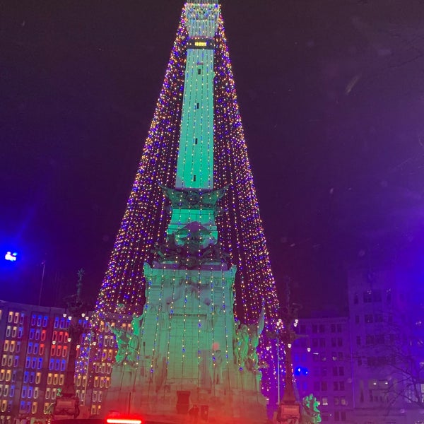 Photo taken at Soldiers &amp; Sailors Monument by D. Blake W. on 12/24/2020