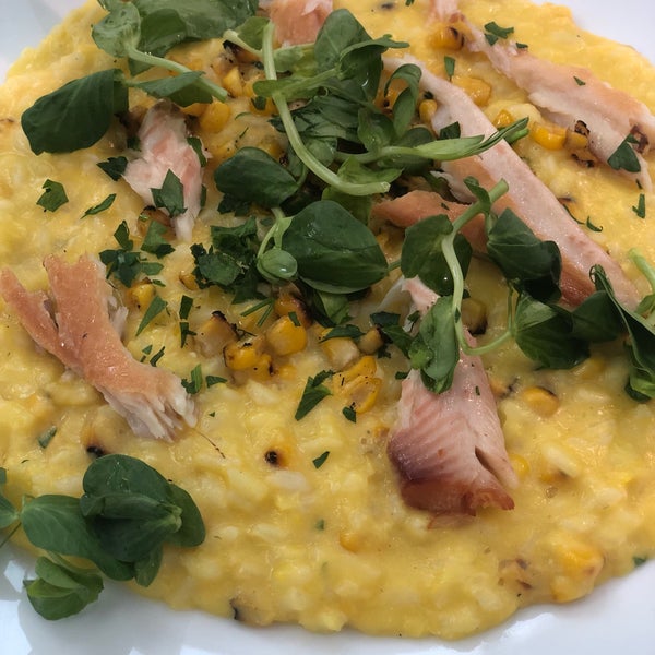 To make a corn risotto was a mistake