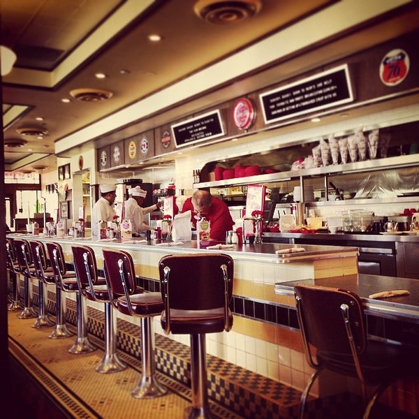Photo taken at Ruby&#39;s Diner by Pam L. on 4/2/2014