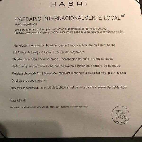 Foto tirada no(a) Hashi Art Cuisine por Fabricio Marcondes S. em 10/5/2017